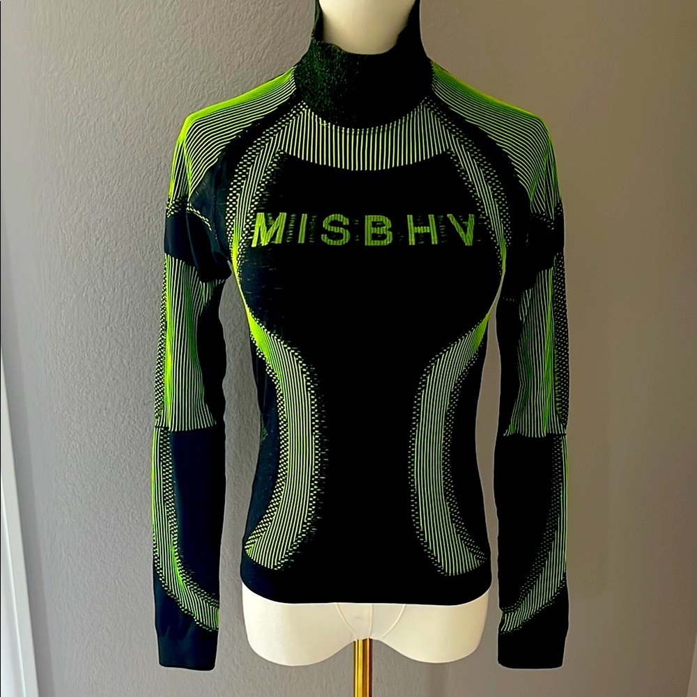 MSBHV Womens athletic long sleeve turtleneck top